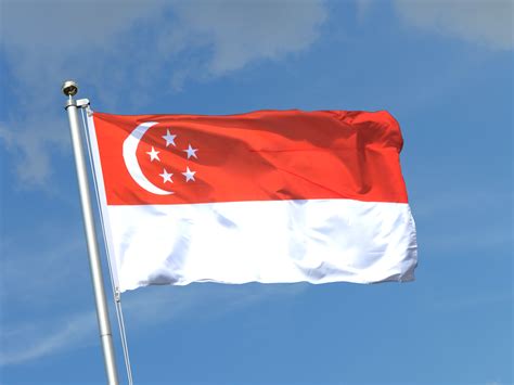 where to buy singapore flag with pole